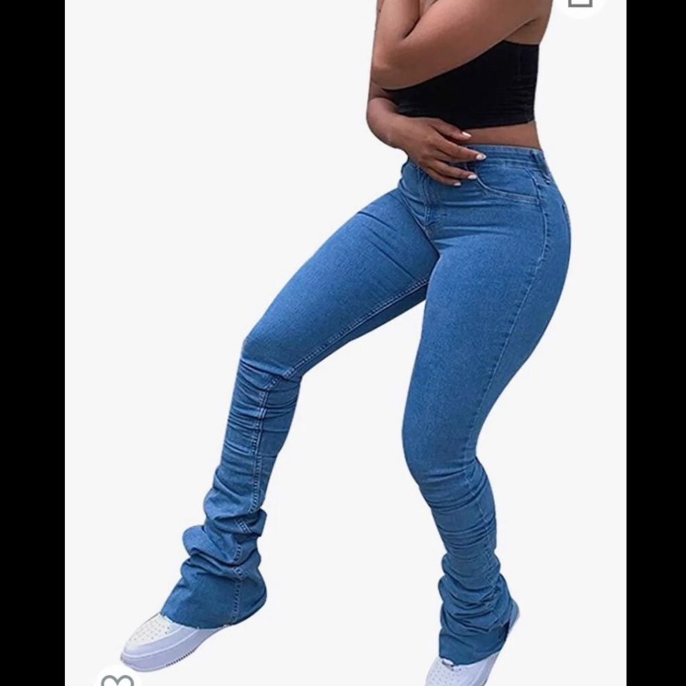 Stacked pants